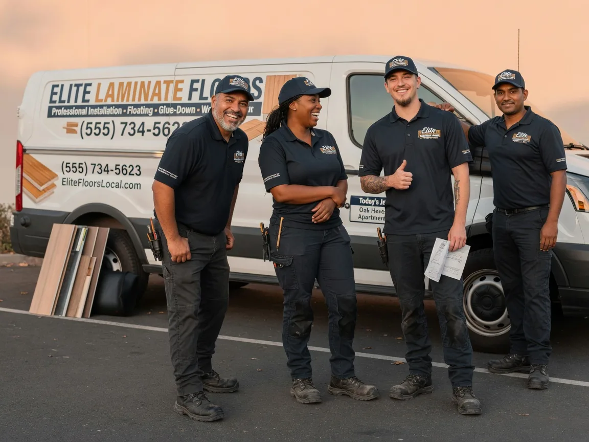 Laminate flooring installation company in Anna, OH